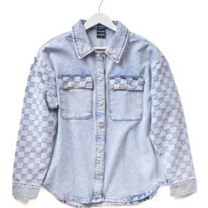 Little Bipsy Adult Checkered Shacket